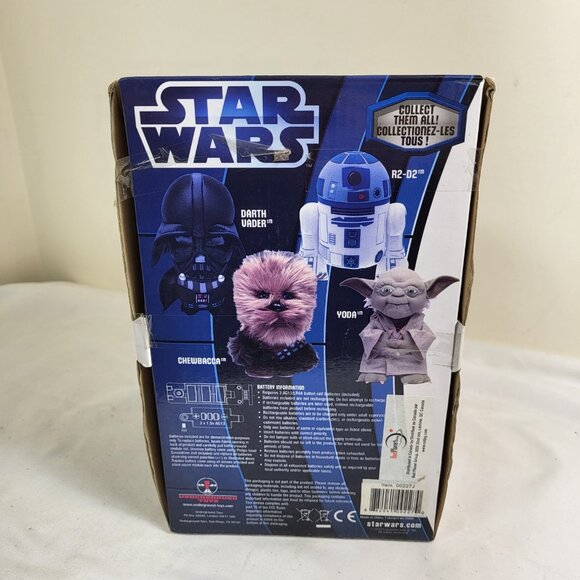 New Star Wars Movie Plush Stuffed Talking 9" Darth Vader Character Plush Toy NIB - Picture 5 of 9